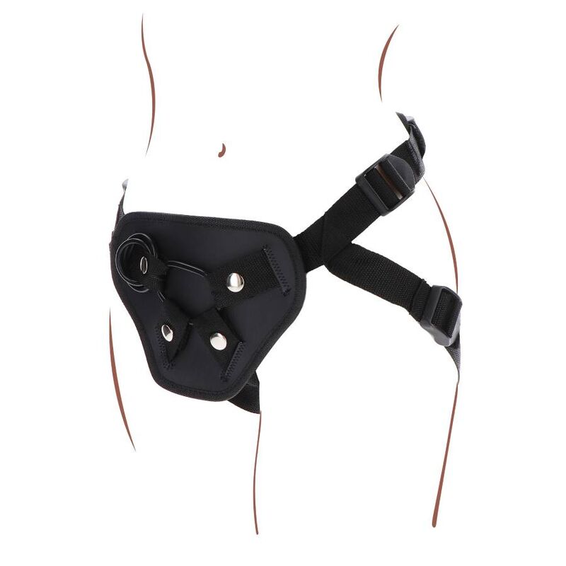 GET REAL - STRAP-ON-DELUXE-GURT SCHWARZ – Bild 5
