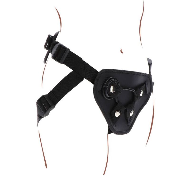 GET REAL - STRAP-ON-DELUXE-GURT SCHWARZ – Bild 3