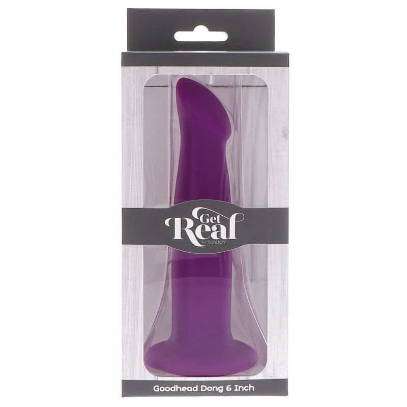 GET REAL - GOODHEAD DONG 12 CM VIOLA - immagine 6