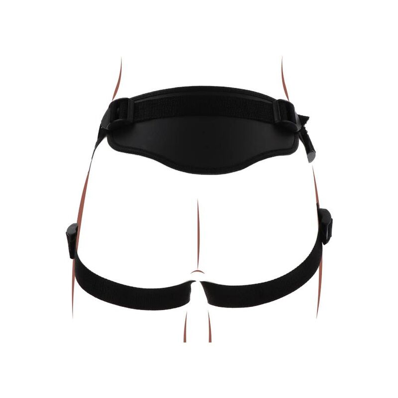 GET REAL - STRAP-ON-DELUXE-GURT SCHWARZ – Bild 2