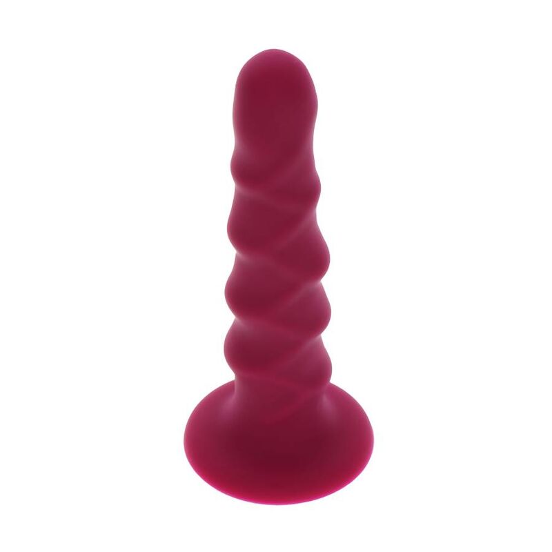 GET REAL - RIBBED DONG 12 CM ROJO - Imagen 5