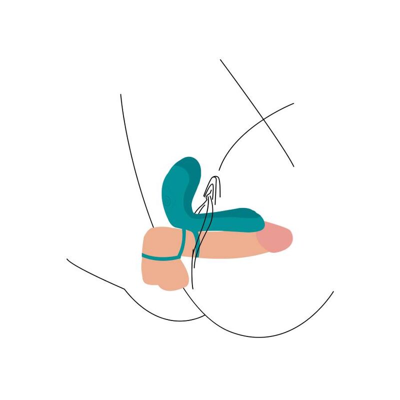 XOCOON - ANNEAU VIBRATEUR COUPLES VERT – Image 7