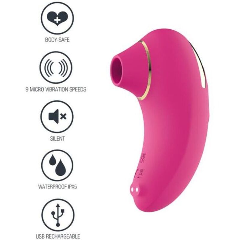 XOCOON - INFINITE LOVE ESTIMULADOR FUCSIA - Imagen 4