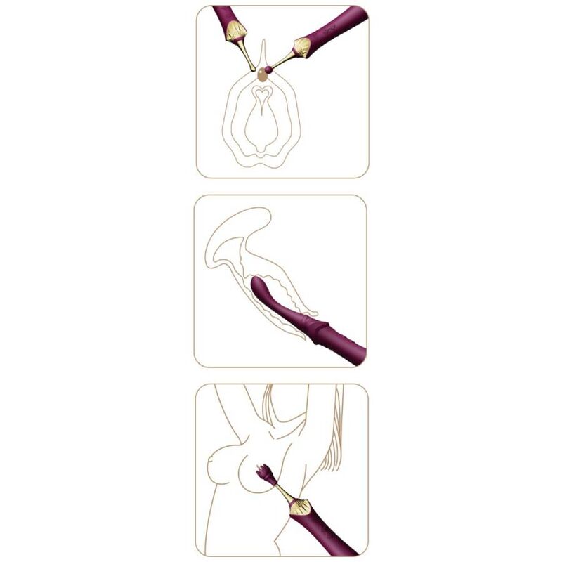 ZALO - BESS 2 CLITORAL MASSAGER BLACK – Image 4