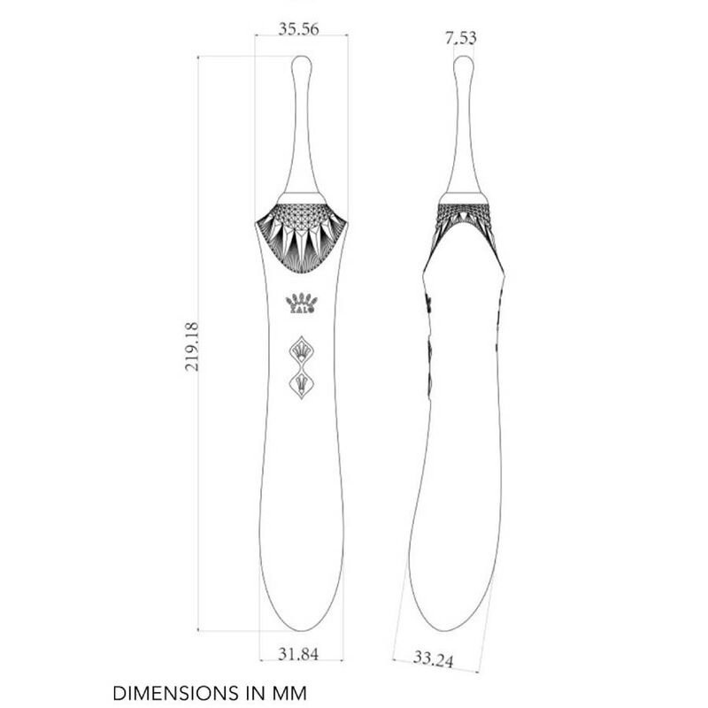 ZALO - BESS 2 CLITORAL MASSAGER PURPLE – Image 7