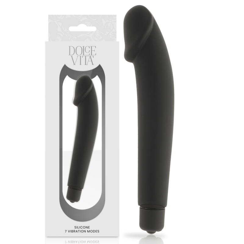 DOLCE VITA - REALISTIC BLACK SILICONE – Image 4