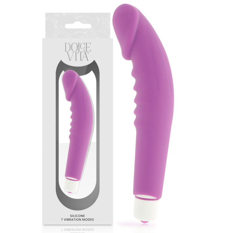 DOLCE VITA - REALISTIC PLEASURE PURPLE SILICONE – Image 3