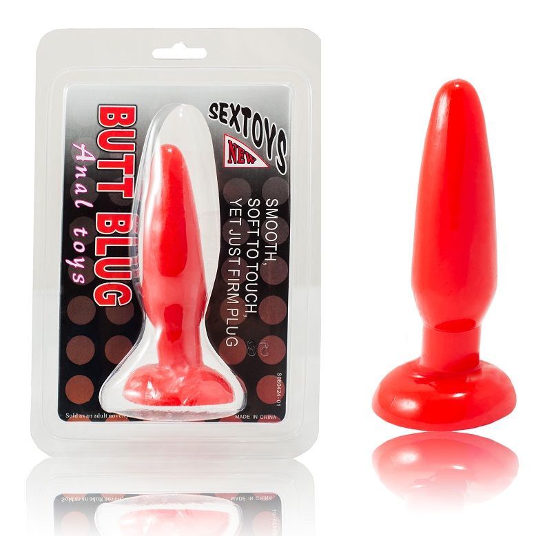 BAILE - PLUG ANALE PICCOLO ROSSO 15 CM - immagine 3