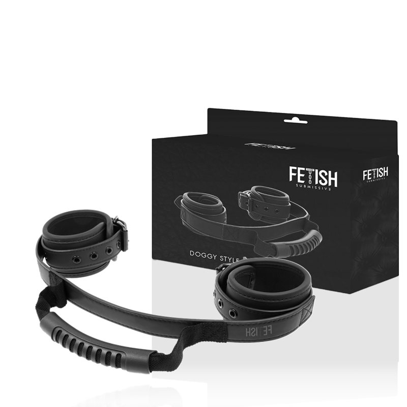 FETISH SUBMISSIVE - ESPOSAS CON TIRADOR CON FORRO DE NEOPRENO - Imagen 2