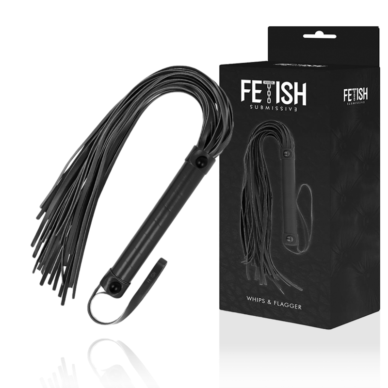 FETISH SUBMISSIVE - PEITSCHE AUS VEGANEM LEDER – Bild 3