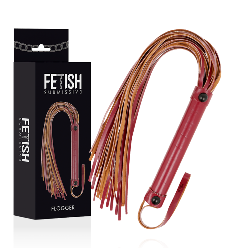 FETISH SUBMISSIVE DARK ROOM - FOUET EN CUIR VÉGÉTALIEN – Image 2
