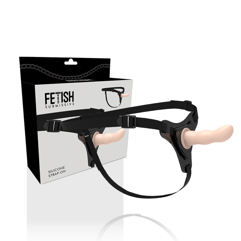 FETISH SUBMISSIVE HARNESS - SILICONA FLESH G-SPOT 12.5 CM - Imagen 3