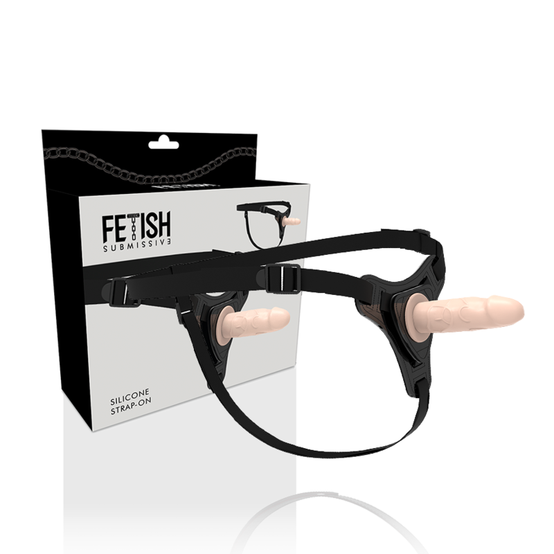 FETISH SUBMISSIVE HARNESS - SILICONE CHAIR RÉALISTE 12,5 CM – Image 5