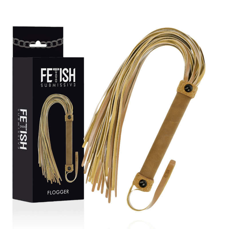 FETISH SUBMISSIVE ORIGEN - VEGANE LEDERPEITSCHE – Bild 2