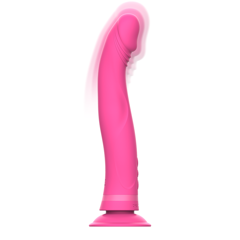 INTENSE - DILDO VIBRATORE IN SILICONE ROSA MICHELANGELO - immagine 6