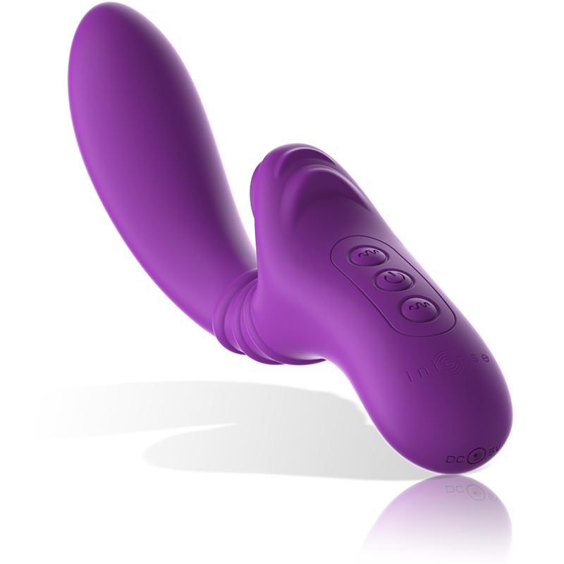 INTENSE - VIBRADOR FLEXÍVEL HARRY COM LÍNGUA ROXA - Image 3