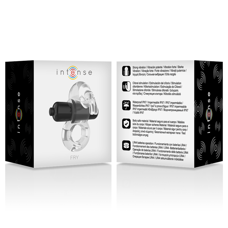 INTENSE - ANNEAU VIBRANT TRANSPARENT FRY – Image 5