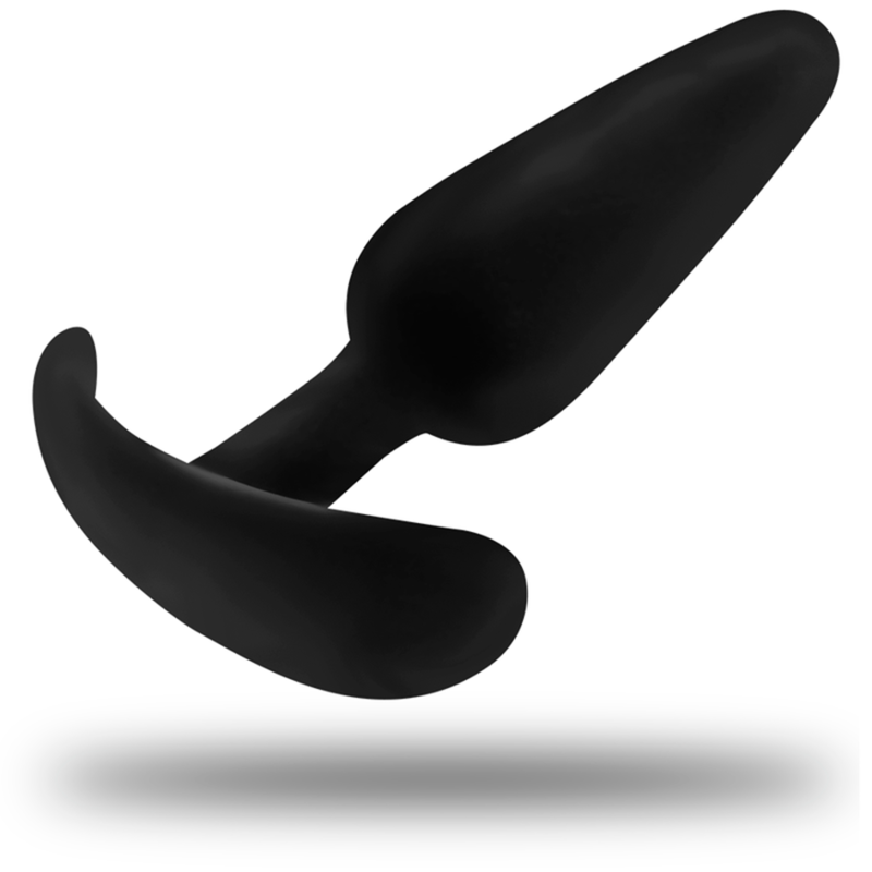 BLACK&SILVER - KAEL SILIKON ANALPLUG MIT MITTLEREM GRIFF – Bild 4