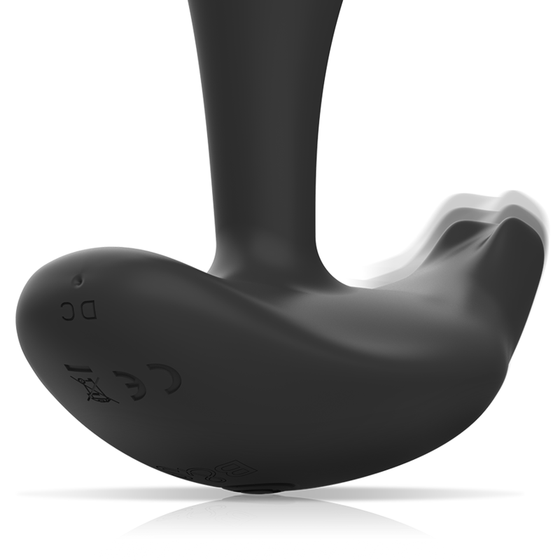 BLACK&SILVER - DWAYNE ANAL PLUG SILICONE REMOTE CONTROL - Image 4