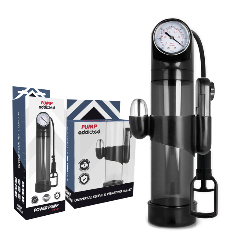 PUMP ADDICTED - VIBRATEUR RX9 NOIR – Image 2