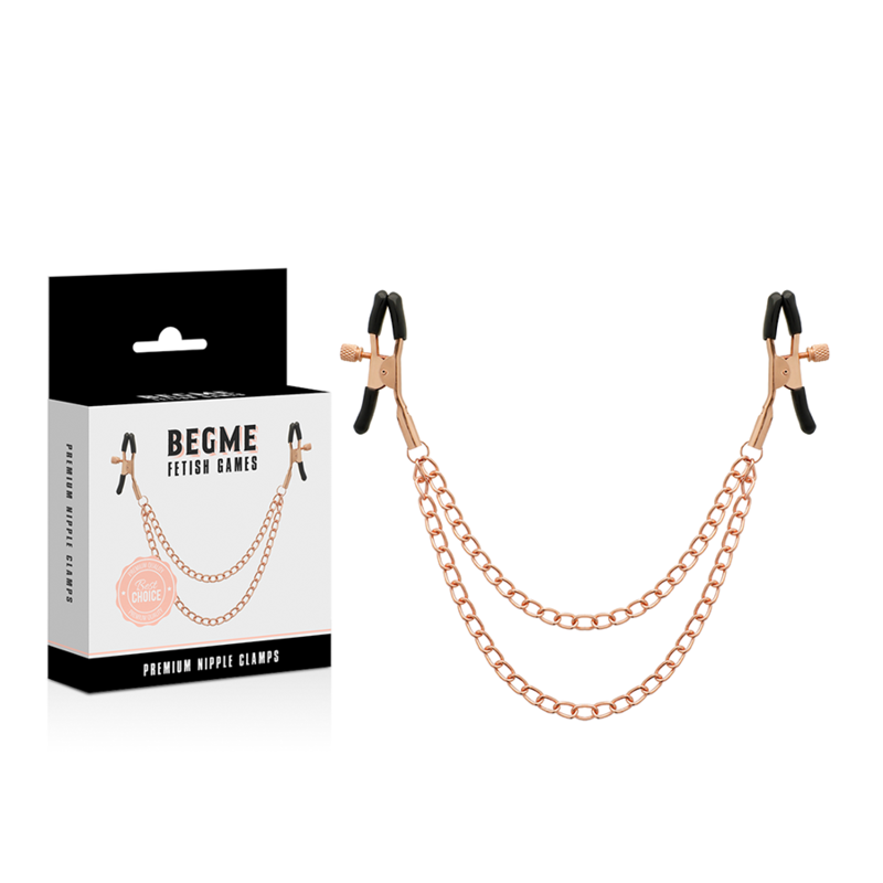 BEGME - BLACK EDITION PREMIUM PINCES À TÉTONS AVEC CHAÎNE – Image 4