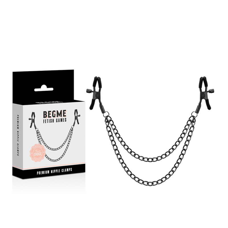 BEGME - RED EDITION NIPPLE CLIPS WITH CHAIN - Image 3
