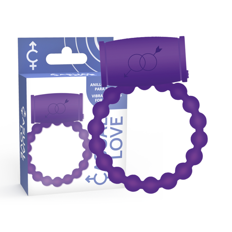 CASUAL LOVE - ANNEAU VIBRATEUR COUPLE 25 VIOLET – Image 4