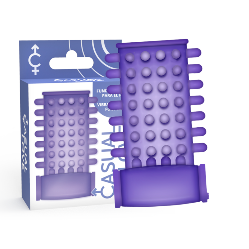 CASUAL LOVE - COUVERCLE DE PÉNIS DE VIBRATEUR LILAS – Image 4