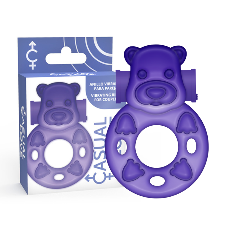 CASUAL LOVE - BAGUE DE VIBRATEUR 26 LILAC BUNNY – Image 2