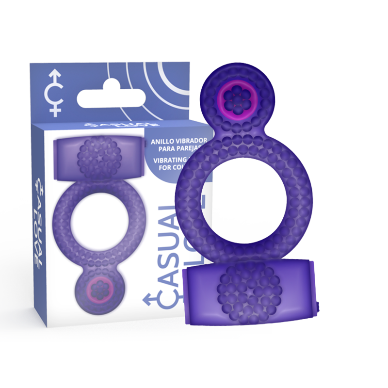 CASUAL LOVE - BAGUE LILAS DOUBLE PLAISIR – Image 4