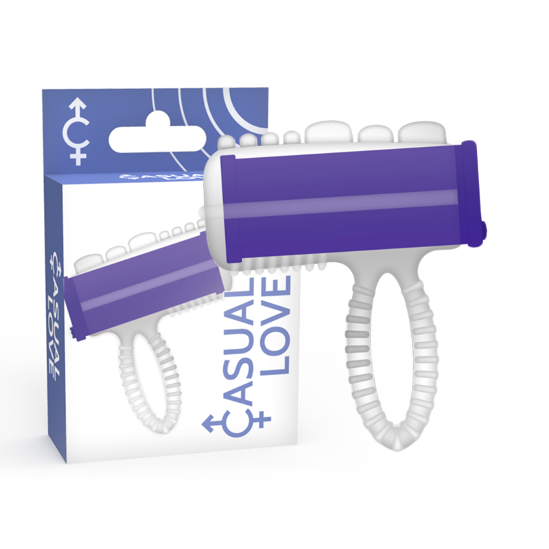 CASUAL LOVE - VIBRATORE ANELLO LILLA - immagine 3