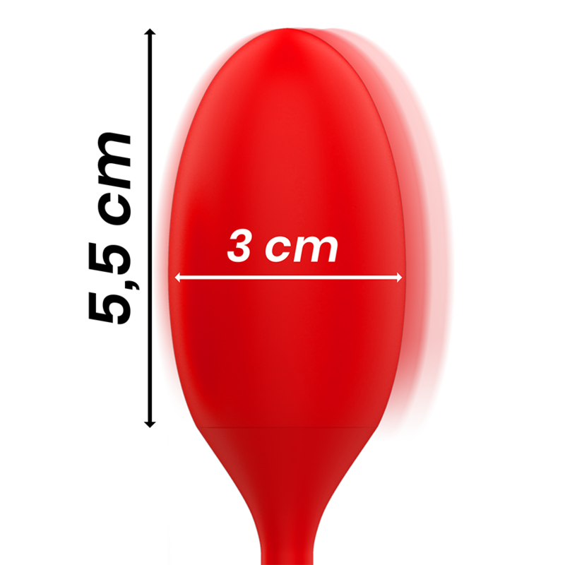 MIA - TOSCANA DOUBLE PLEASURE WAND + HUEVO VIBRADOR - Imagen 4