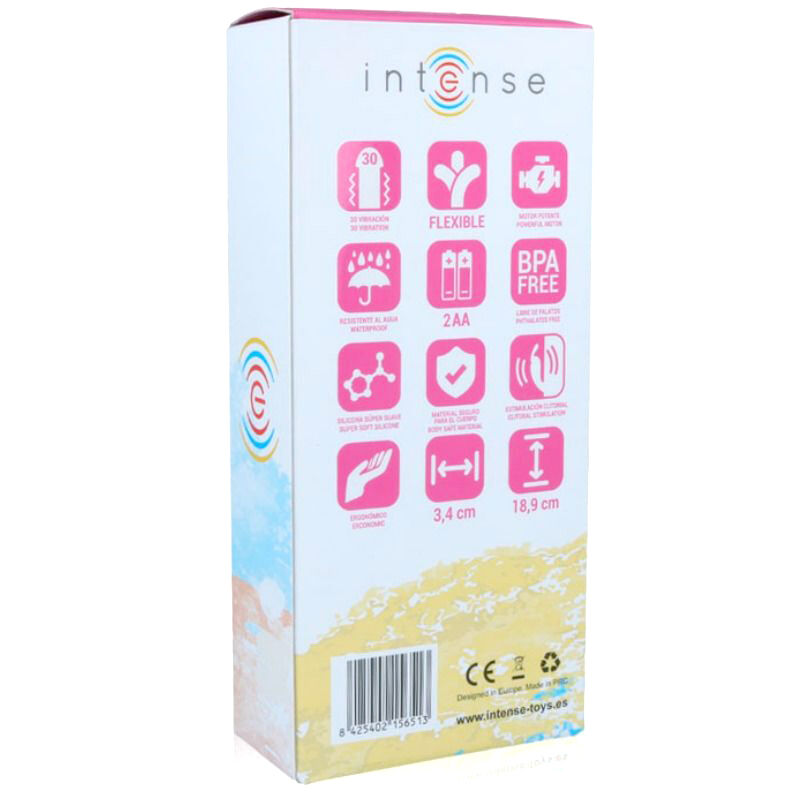INTENSE - VIBRADOR HILARI ROSA SILICON LUXE - Image 4