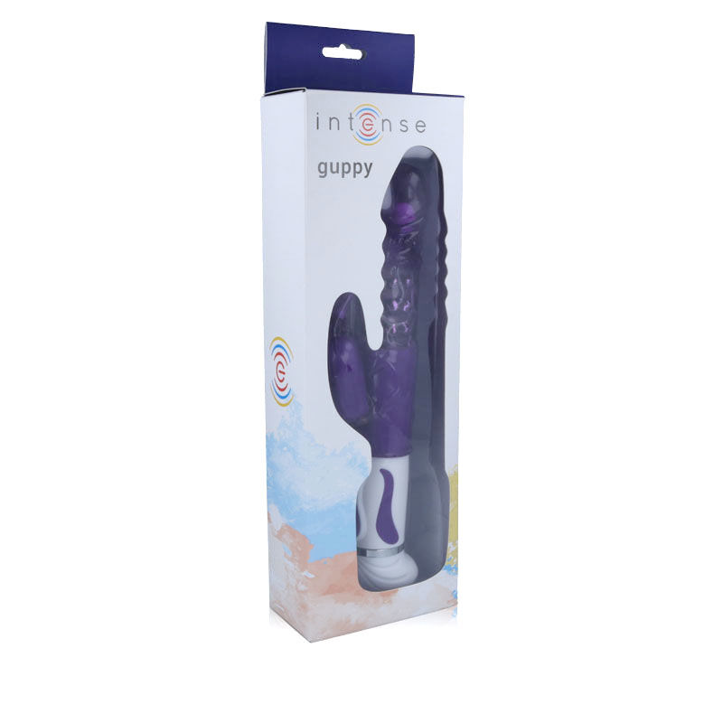 INTENSE - VIBRATEUR ROTATEUR GUPPY LILAS – Image 3