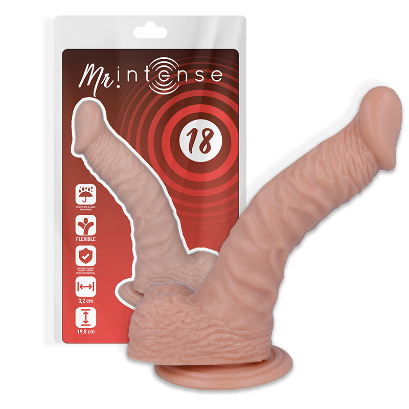 MR INTENSE - 18 PENE REALÍSTICO 19.8 CM -O- 3.2 CM - Imagen 7