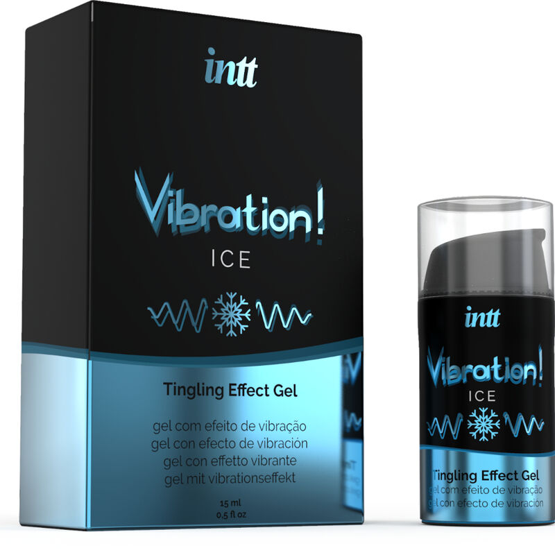 INTT - KRAFTVOLLES INTIM-STIMULIERENDES VIBRATIONSGEL MIT O-EFFEKT, 15 ml – Bild 2