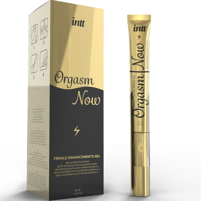 INTT LUBRICANTS - INTENSIVES VAGINALSTIMULIERENDES GEL MIT VIBRATOR-APPLIKATOR – Bild 2