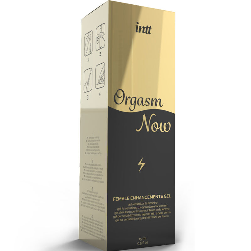 INTT LUBRICANTS - INTENSIVES VAGINALSTIMULIERENDES GEL MIT VIBRATOR-APPLIKATOR – Bild 3