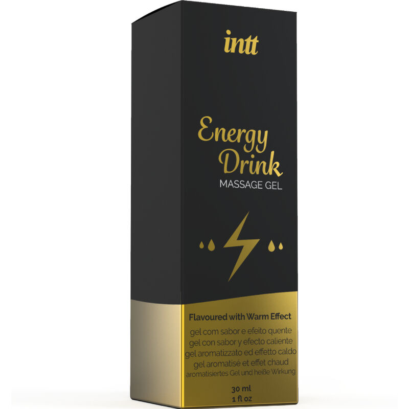 INTT MASSAGE & ORAL SEX - GEL DE MASSAGE A L''ENERGIE AROMATISEE CA BOISSON ET EFFET CHAUFFANT – Image 2