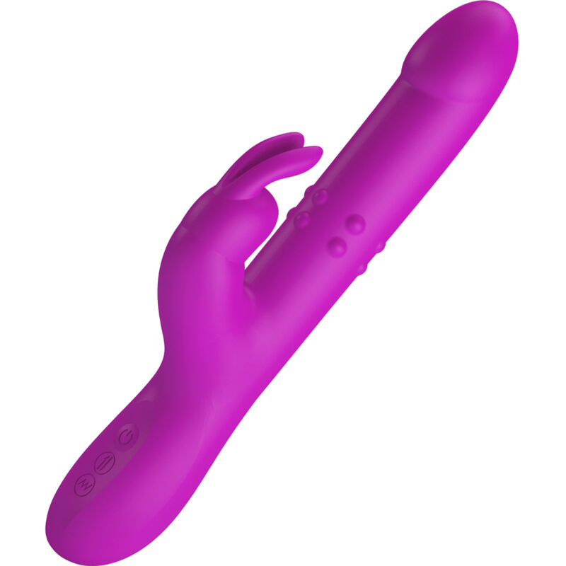 PRETTY LOVE - REESE VIBRADOR CON ROTACIÓN MORADO - Imagen 9