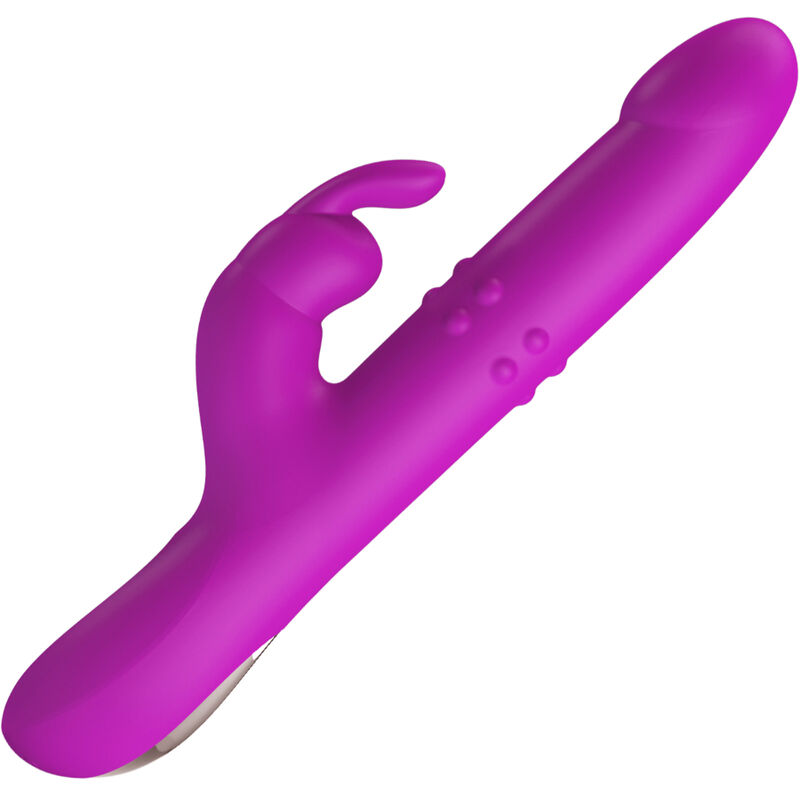 PRETTY LOVE - REESE VIBRADOR CON ROTACIÓN MORADO - Imagen 8