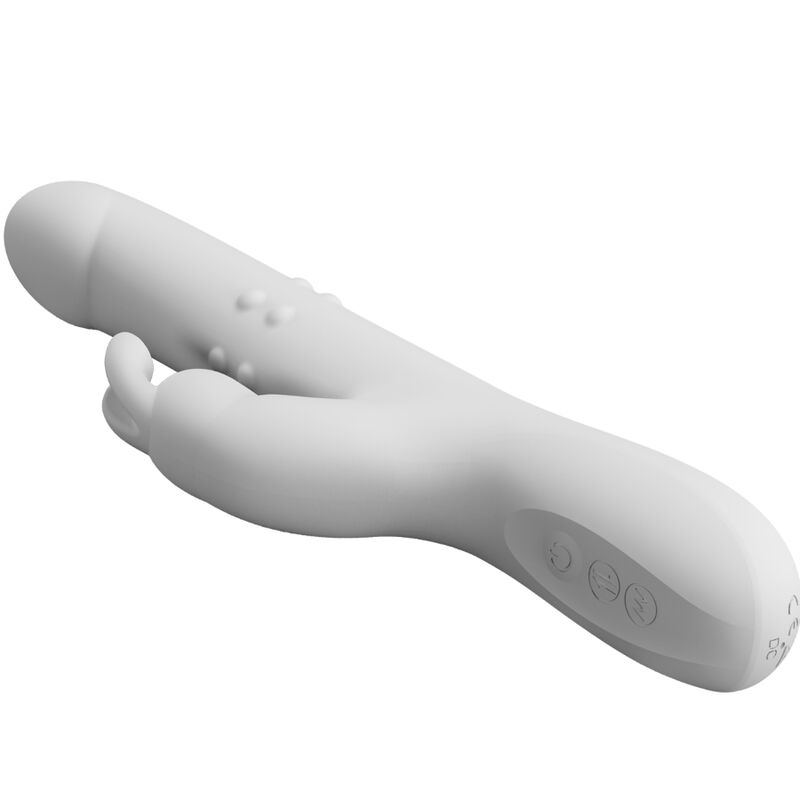 PRETTY LOVE - REESE VIBRADOR CON ROTACIÓN PLATEADO - Imagen 9