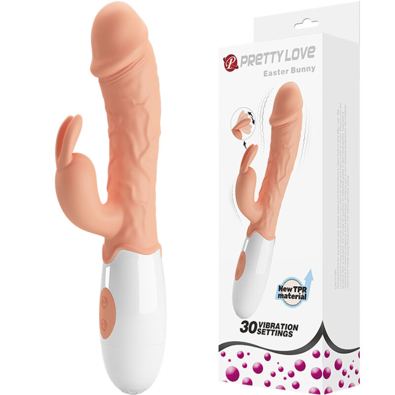 PRETTY LOVE - OSTERHASEN-VIBRATOR MIT STIMULATOR – Bild 2