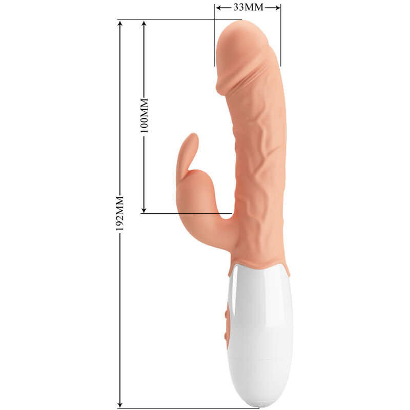 PRETTY LOVE - OSTERHASEN-VIBRATOR MIT STIMULATOR – Bild 7