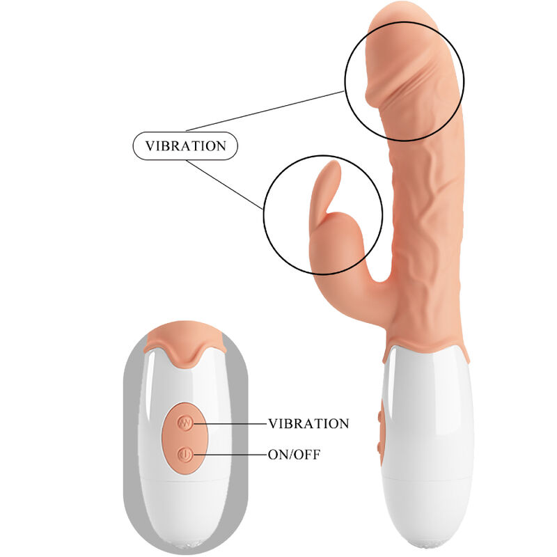 PRETTY LOVE - OSTERHASEN-VIBRATOR MIT STIMULATOR – Bild 9
