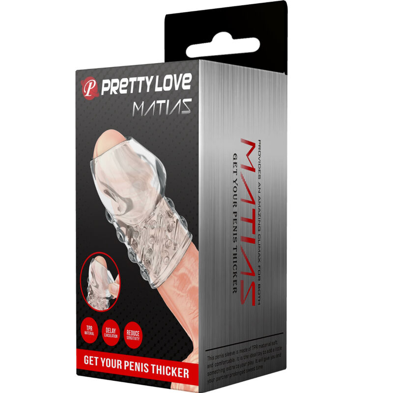 PRETTY LOVE - ÉPAISSISSEUR DE PÉNIS TRANSPARENT MATIAS – Image 7