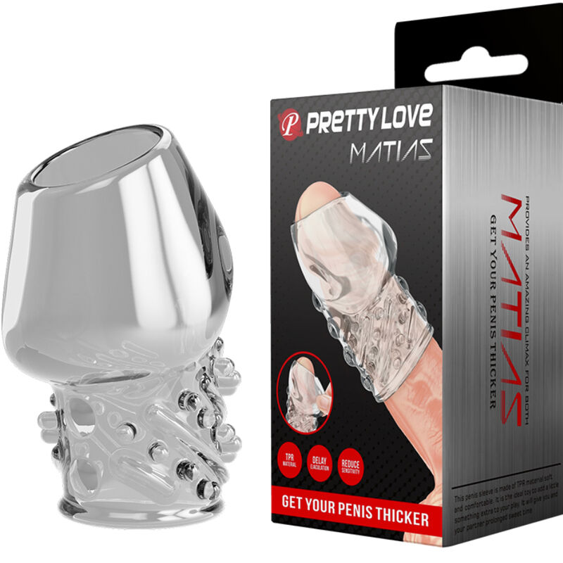 PRETTY LOVE - ÉPAISSISSEUR DE PÉNIS TRANSPARENT MATIAS – Image 9