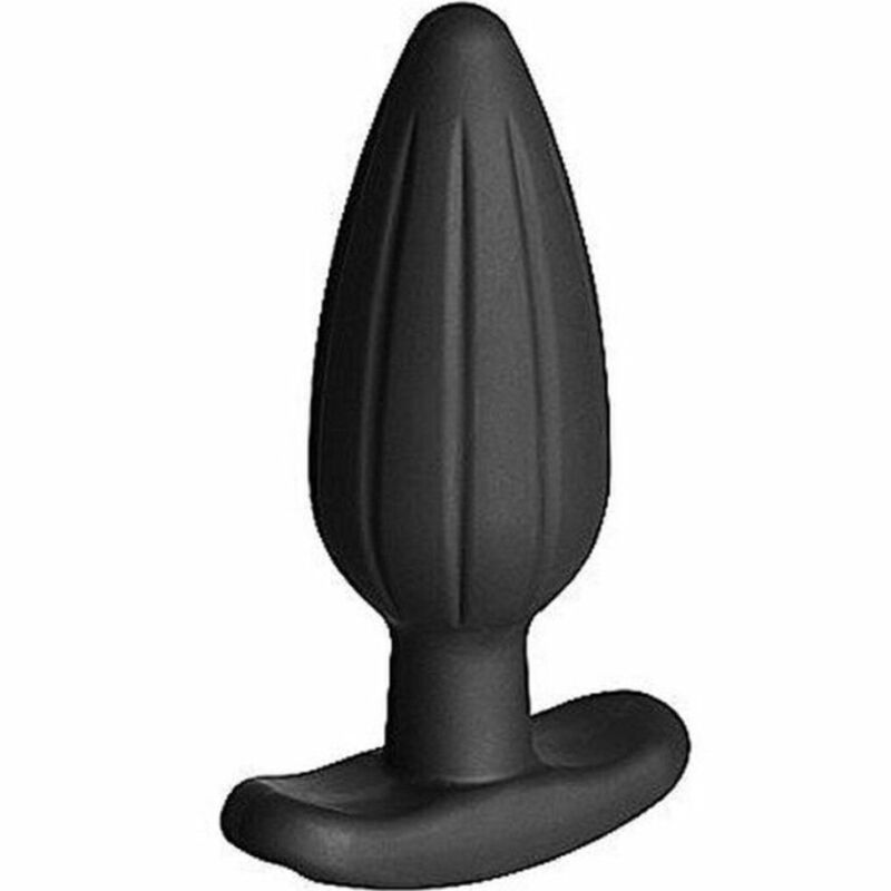 ELECTRASTIM - SILICONE NOIR ROCKER ANAL PLUG GRAND – Image 3