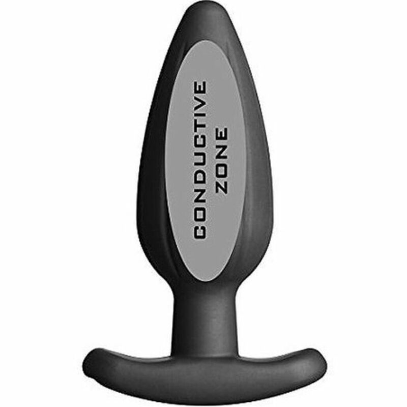 ELECTRASTIM - SILICONE NOIR ROCKER ANAL PLUG GRAND – Image 5