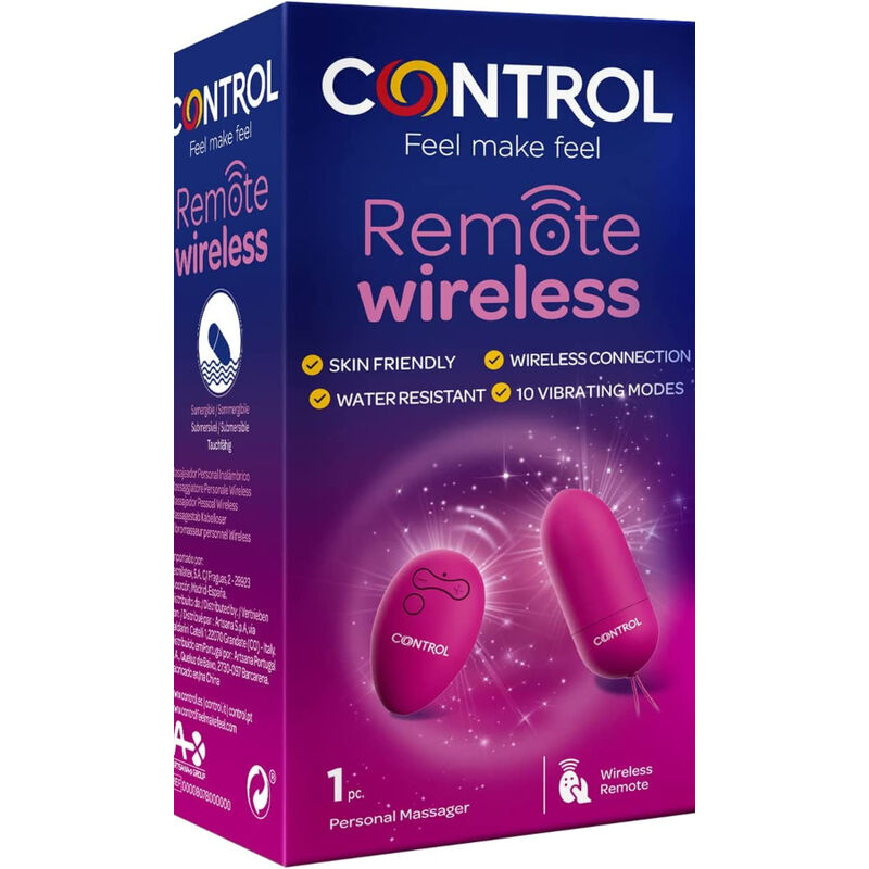 CONTROL - PERSÖNLICHES MASSAGER MIT DRAHTLOSER FERNBEDIENUNG – Bild 2